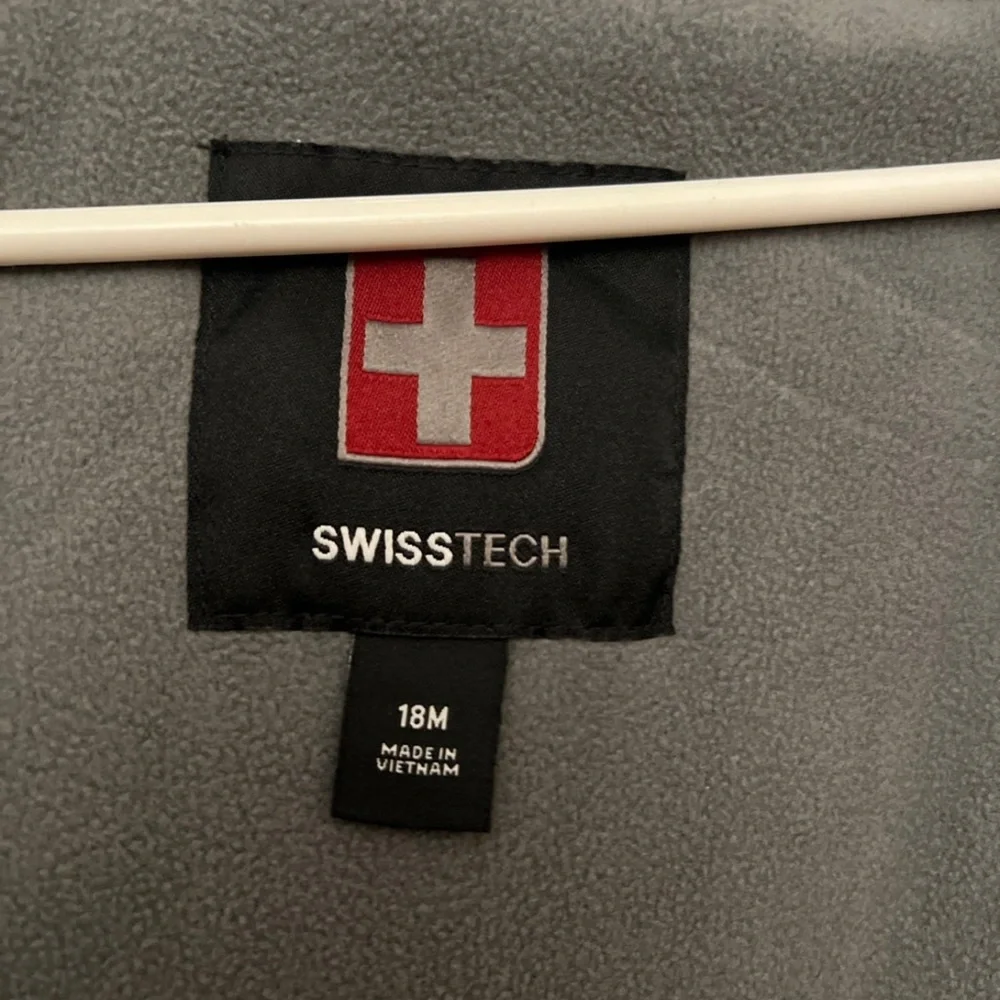 Swiss Tech Baby Toddler Boy Puffer Jacket Winter Coat Blue Camo